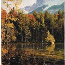 Germany Postcard Autumn Herbst am Badersee bel Grainau