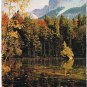 Germany Postcard Autumn Herbst am Badersee bel Grainau