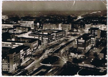 Germany Postcard RPPC Hannover Blick Auf Friedrichswall & Aegidientorplatz