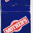 Ontario Restaurant Matchbook Cover Mothers