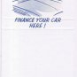 Matchbook Cover Washington Bank & Trust Louisiana Car Loan