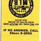 Philadelphia Matchbook Cover Rockledge Anthony Malavenda Realtor