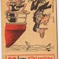 Vintage Sarcastic Valentine Card T.C.G. 1950s When I Met You I Went Overboard