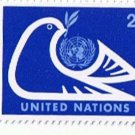 Stamps UN United Nations MNH Dove With Olive Branch