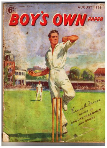 Boys Own Paper Magazine August 1939 UK