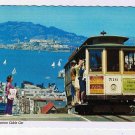 California Postcard San Francisco Cable Car Hyde Street