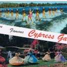 Florida Postcard Cocoa Beach Cypress Water Skiing Southern Belles