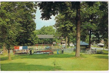 Ohio Postcard Cambridge City Park