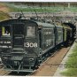 Postcard Train Electric Locomotive St Clair Tunnel Grand Trunk Railway System