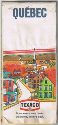 Quebec Roadmap Texaco 1972 1975