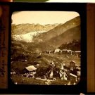 Magic Lantern Glass Slide Cottages in Germany McAllister New York 1870s