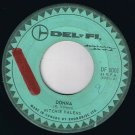 Ritchie Valens Donna 45 rpm La Bamba Del-Fi Records Canadian Pressing