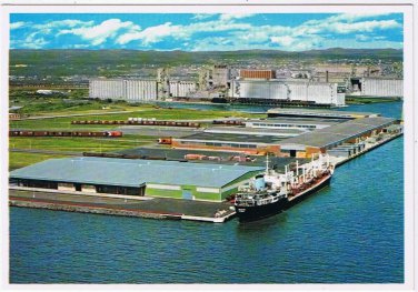 Postcard Keefer Seaway Terminal Thunder Bay Ontario