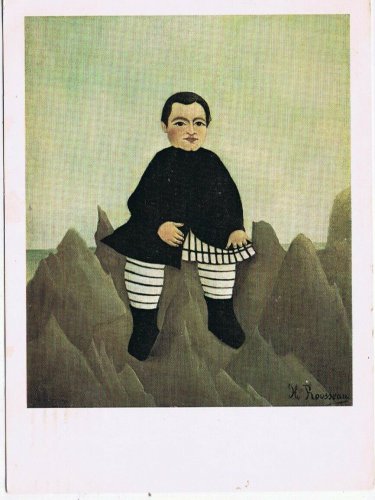 Postcard Art Henri Rousseau Boy On The Rocks National Gallery Of Art Washington