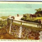Montreal Quebec Postcard Observatoire du Mont-Royal Lookout CNR Photo