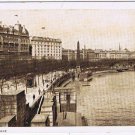 United Kingdom UK Postcard Thames Embankment Pre-1918