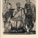 Postcard Mantova Most Ancient Portrait of Virgil Mosaic of Hadrumedum in Africa