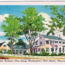 Postcard Old Club Teahouse George Washington's Club House Alexandria Virginia