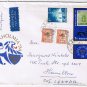 Stamps Art Hungary Envelope Budapest Stockholma 74 Stamp Exhibition