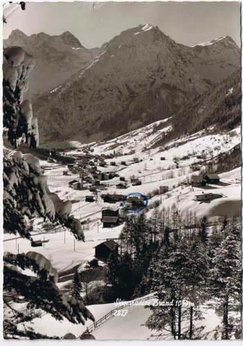 Austria Postcard Skiparadies Brand Chalets Mountain