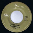 Beach Boys Help Me Rhonda 45 rpm Do You Wanna Dance Canadian Pressing