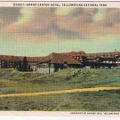 Wyoming Postcard Grand Canyon Hotel Yellowstone National Park