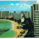 Postcard Hotels Royal Hawaiian On Beach At Waikiki Hawaii