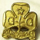 Vintage Girl Guides Cloverleaf Pin 1/2" x 1/2"