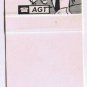 Calgary Alberta Matchbook Cover Star Motel
