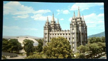Temple Square Salt Lake City Mormon Articles Of Faith Card