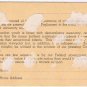 Government Postcard No Postage Required University National Syllabus Youth