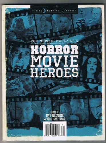 Rue Morgue Library Horror Movie Heroes Magazine Book Paperback