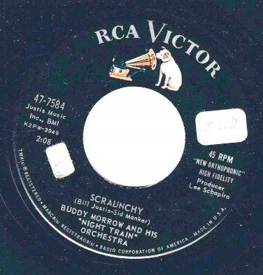 Buddy Morrow Orchestra Scraunchy 45 rpm Trail Blazer Canadian Pressing