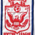Vintage Sports Patch Eastlake Soccer League 1986 3" x 4.5"