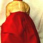 Antique Old Doll Straw Filled Body Molded Stapled Plastic Head Moveable Limbs