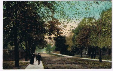 Ontario Postcard Toronto St Joseph St Near Queens Park Valentine 1915