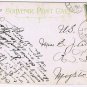British Columbia BC Postcard Glacier Mount Sir Donald Moonlight 1912 Valentine