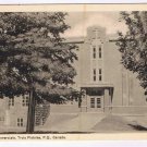 Postcard Academie Commerciale Trois Pistoles Quebec