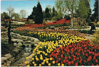 Postcard Cullen Gardens & Miniature Village Whitby Ontario