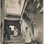 Postcard Constantine la rue de l'Echelle Algeria