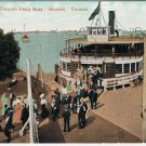 Postcard Toronto Island Ferryboat Bluebell Toronto Ontario 3 Ring Cancel