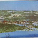 Quebec Postcard Ste Agathe-des-Monts From Top Of Mt Kingston Ski Area