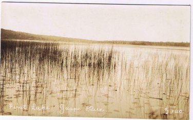 Quebec Postcard RPPC First Lake Gaspe