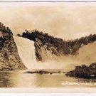 Quebec Postcard RPPC Montmorency Falls