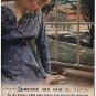 Postcard Bamforth Song Series Sunshine & Rain Lady Soldier Window