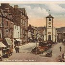 Postcard Town Hall & Main Street Edmondson's Garage Keswick Cumbria England