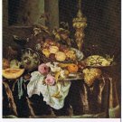 Art Postcard Abraham Van Beyeren Still Life