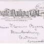 Vermont Postcard St Albans High Street ~1900 R A Brush Stationer