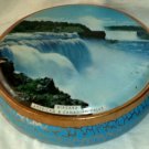 Niagara Falls Decorative Tin American and Canadian Falls 6 1/2" Diameter