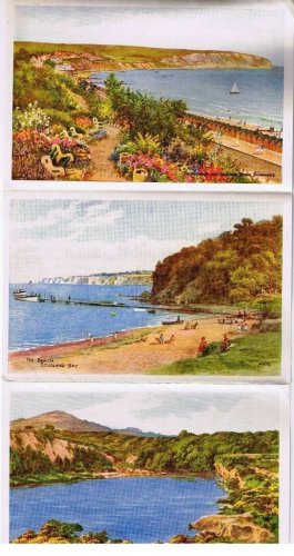 Dorset England UK Postcard Souvenir Letter Card of Around Dorset